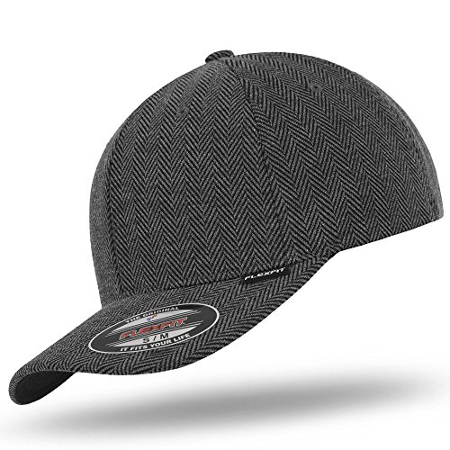 Flexfit Original Basecap Baseball Cap Kappe Heringbone -S/M von Flexfit