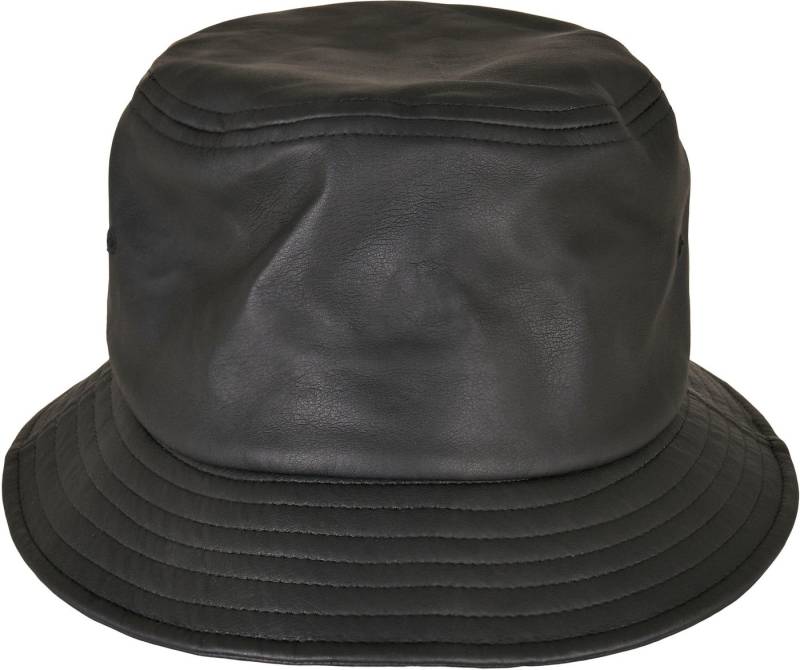 Flexfit Outdoorhut Imitation Leather Bucket Hat von Flexfit