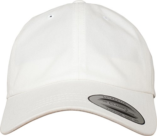 Flexfit Peached Cotton Twill Dad Cap Unisex Kappe für Damen und Herren, Stoff mit speziellem Peached Finish von Flexfit