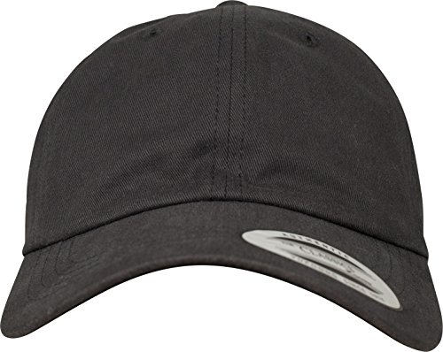 Flexfit Peached Cotton Twill Dad Cap Unisex Kappe für Damen und Herren, Stoff mit speziellem Peached Finish von Flexfit