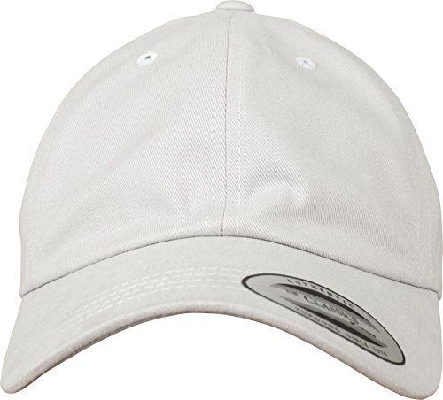 Flexfit Peached Cotton Twill Dad Cap Unisex Kappe für Damen und Herren, Stoff mit speziellem Peached Finish von Flexfit