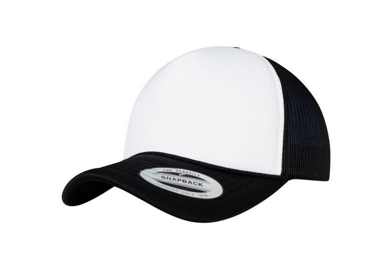 Flexfit Snapback Cap Flexfit Foam Trucker Cap Curved Visor von Flexfit
