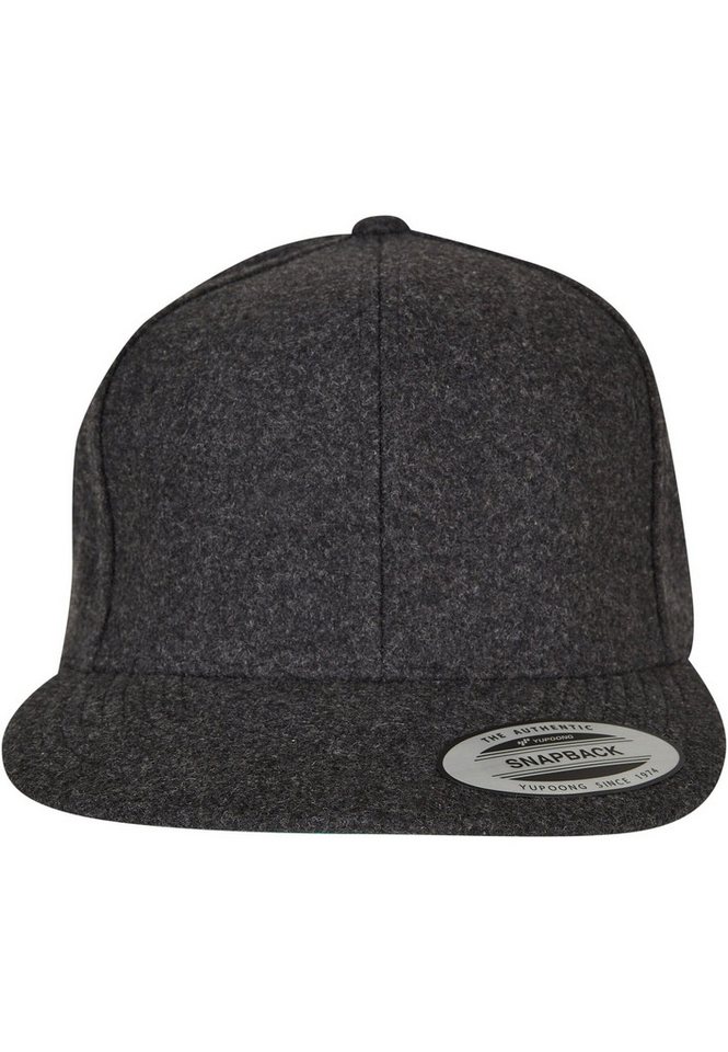 Flexfit Snapback Cap Flexfit Unisex Melton Wool Snapback von Flexfit