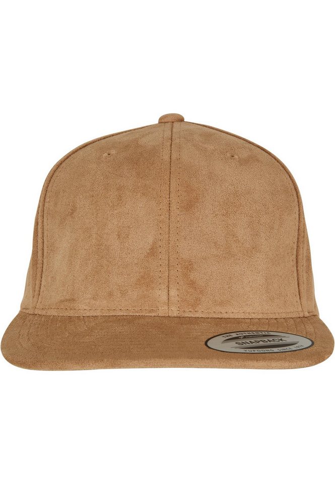 Flexfit Snapback Cap Flexfit Unisex Suede Leather Snapback von Flexfit