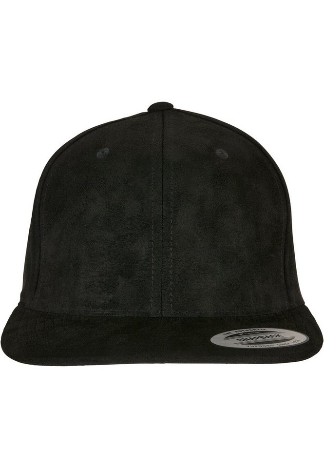 Flexfit Snapback Cap Flexfit Unisex Suede Leather Snapback Flexfit Snapback Cap Flexfit Unisex Suede Leather Snapback von Flexfit