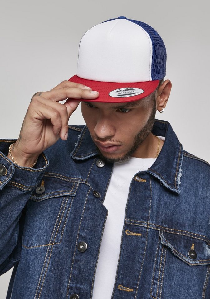 Flexfit Snapback Cap Foam Trucker with White Front Flexfit Snapback Cap Foam Trucker with White Front von Flexfit
