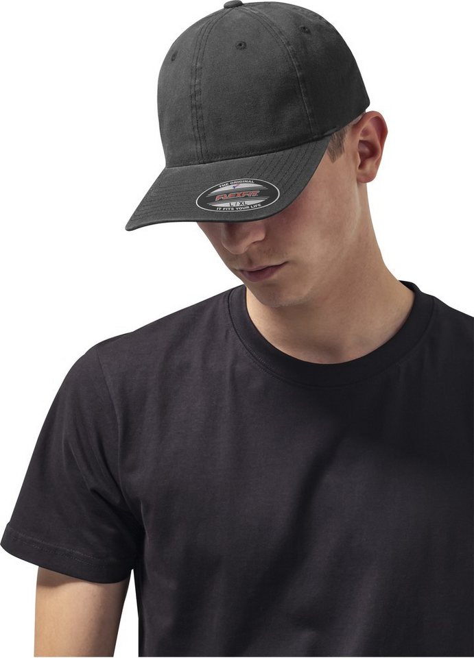 Flexfit Snapback Cap Garment Washed Cotton Dad Hat Flexfit Snapback Cap Garment Washed Cotton Dad Hat von Flexfit