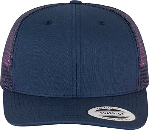 Flexfit Unisex Retro Trucker Baseballkappe, Navy, Einheitsgröße EU von Flexfit