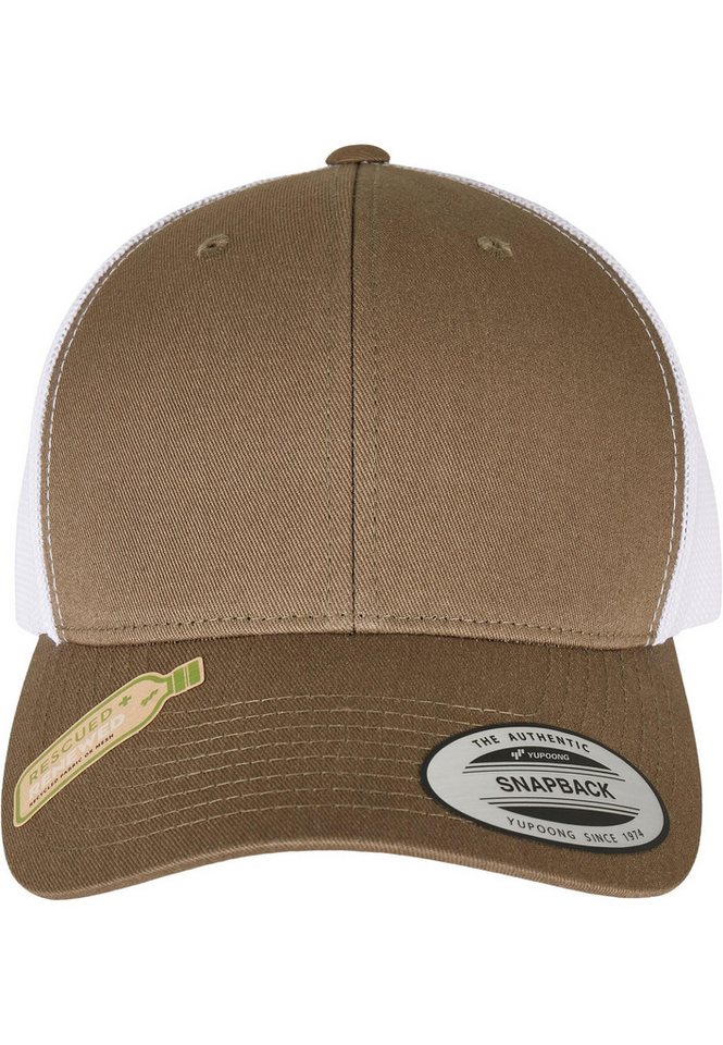 Flexfit Trucker Cap Flexfit Caps YP CLASSICS RECYCLED RETRO TRUCKER CAP 2-TONE von Flexfit