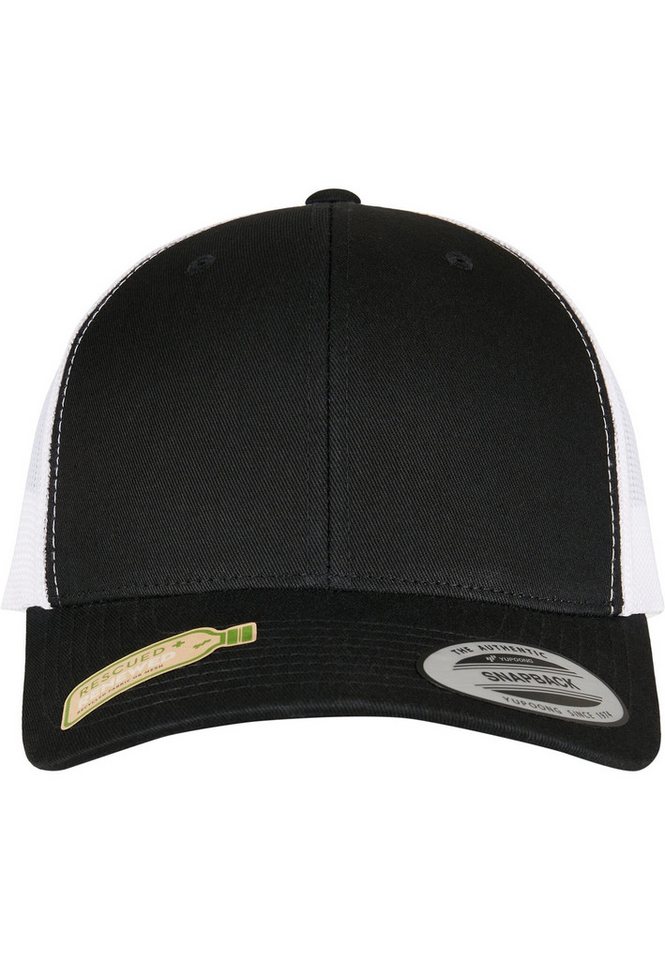 Flexfit Trucker Cap Flexfit Caps YP CLASSICS RECYCLED RETRO TRUCKER CAP 2-TONE von Flexfit