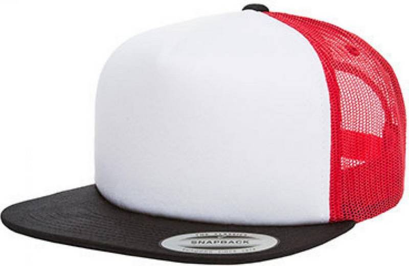 Flexfit Trucker Cap Foam Trucker with white Front Cap / Kappe / Mütze von Flexfit
