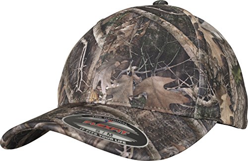 Flexfit True Timber Kanati Camo Cap - besonderes Camouflage Muster auf rundum geschlossener Kappe,mehrfarbig,S/M von Flexfit