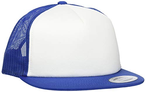 Flexfit Uni 6005FW-Foam Trucker with White Front Cap, Roy/wht/Roy, one Size von Flexfit