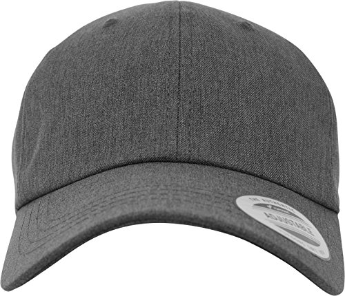 Flexfit Uni Satin Bow Dad Cap, Darkgrey, one Size von Flexfit