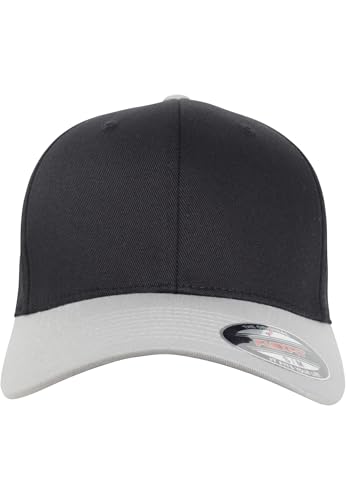 Flexfit Uni 6277T-Flexfit Wooly Combed 2-Tone Cap, blk/Silver, S/M von Flexfit