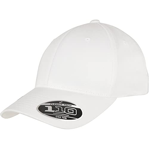 Flexfit Unisex 110 Organic Cap Baseballkappe, white, Einheitsgröße von Flexfit