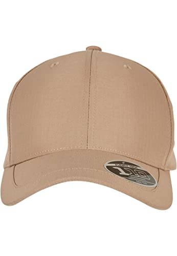 Flexfit Unisex 110RS-110 Ripstop Snapback Baseballkappe, Khaki, one Size von Flexfit