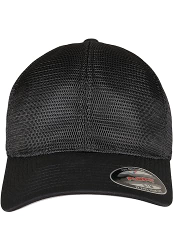 Flexfit Unisex 360-FLEXFIT 360 OMNIMESH Cap Baseballkappe, Black, S/M von Flexfit