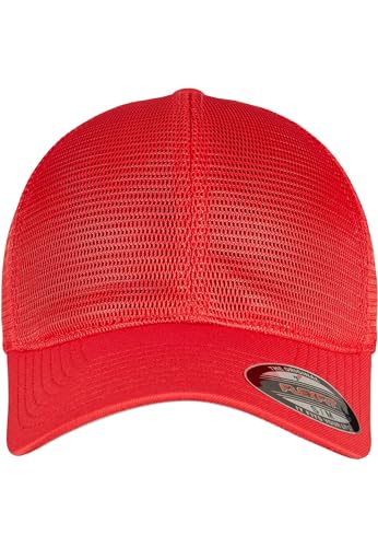 Flexfit Unisex 360-FLEXFIT 360 OMNIMESH Cap Baseballkappe, red, L/XL von Flexfit