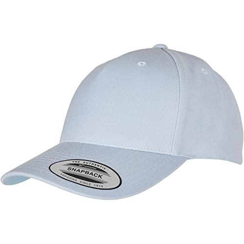 Flexfit Unisex 5-Panel Premium Curved Visor Snapback Cap Baseballkappe, Ballad Blue, one Size Flexfit Unisex 5-Panel Premium Curved Visor Snapback Cap Baseballkappe, Ballad Blue, one Size von Flexfit