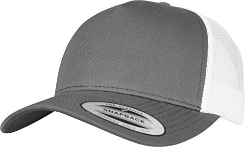 Flexfit Unisex 6506T-5-Panel Retro Trucker 2-Tone Cap Kape, cha/wht, one Size von Flexfit