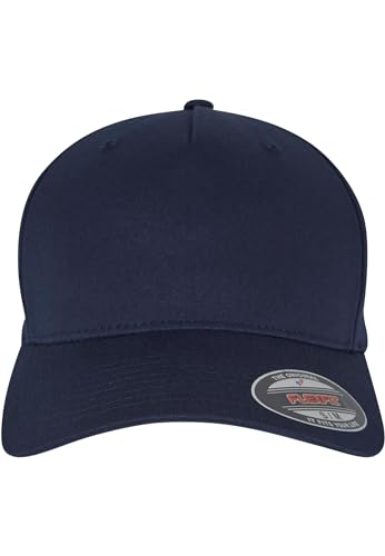 Flexfit Unisex 6560-Flexfit 5 Panel Baseballkappe, Greyish Navy, L/XL von Flexfit