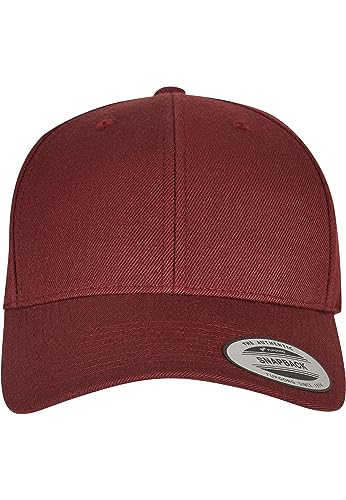 Flexfit Unisex 6789M-Classic Snapback Baseballkappe, Maroon, one Size von Flexfit