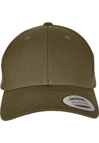 Flexfit Unisex 7706-Curved Classic Snapback Baseballkappe, Buck, one Size von Flexfit