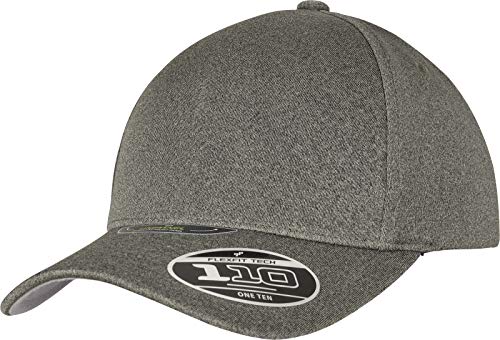 Flexfit Unisex-Adult 110 Melange Unipanel Baseball Cap, Buck, one Size von Flexfit