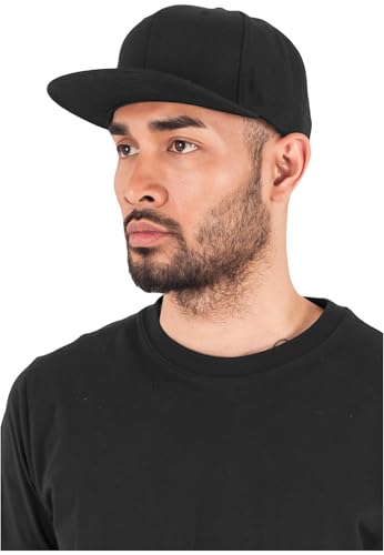 Flexfit Unisex - Kinder Und Jugendliche Classic Snapback Cap Kappe, Blk/blk, Kids EU von Flexfit