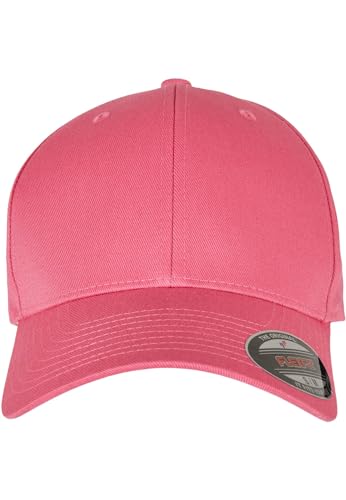 Flexfit Unisex Wooly Combed Baseballkappe, dark pink, S/M von Flexfit