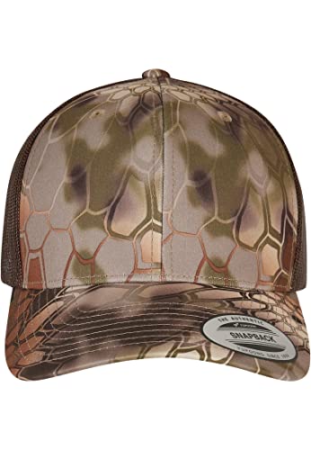 Flexfit Unisex 6606KR-YP Classics Kryptek Retro Trucker Cap Baseballkappe, Highlander, one Size von Flexfit