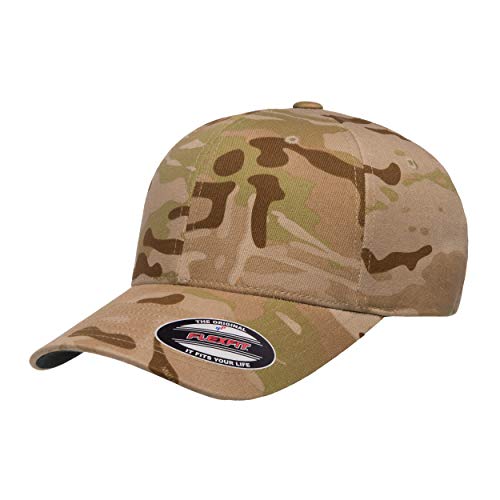 Flexfit Unisex Cap, Baseball-Kappe, Multicam Arid, S-M von Flexfit