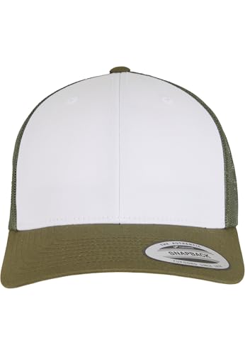 Flexfit Unisex Cap Retro Trucker Colored Front, zweifarbige Trucker Cap für Damen und Herren, Einheitsgröße von Flexfit