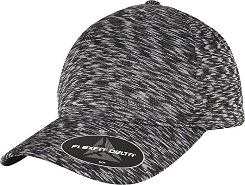 Flexfit Unisex 280-FLEXFIT Delta UNIPANEL Cap Baseballkappe, Melange Black, S/M Flexfit Unisex 280-FLEXFIT Delta UNIPANEL Cap Baseballkappe, Melange Black, S/M von Flexfit