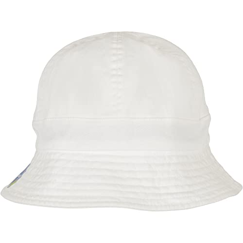 Flexfit Unisex 5005ET-Eco Washing Notop Tennis Hat Hut, White, one Size von Flexfit