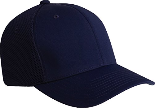 Flexfit Herren Taillierte Kappe aus Baumwoll-Twill Baseballkappe, Marineblau, L/XL von Flexfit