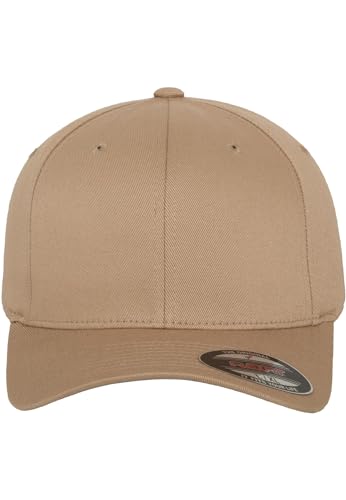 Flexfit Unisex Cap Flexfit Wooly Combed, Unisex Baseballkappe, XS/S, khaki von Flexfit