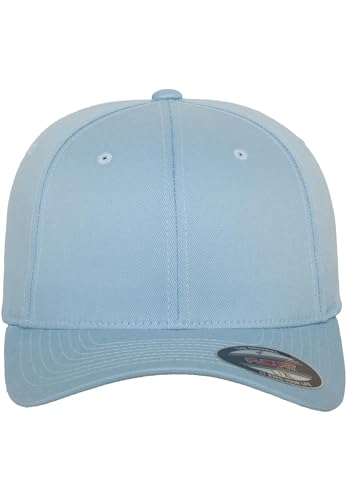 Flexfit Unisex Wooly Combed Baseballkappe, Carolina Blue, XL/XXL von Flexfit