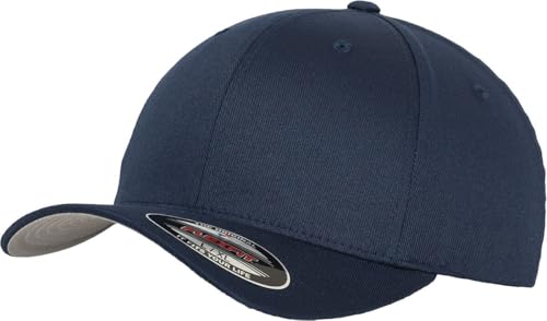 Flexfit Unisex Cap Flexfit Wooly Combed, Unisex Baseballkappe, XXL, navy von Flexfit