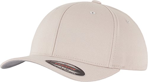 Flexfit Unisex Cap Flexfit Wooly Combed, Unisex Baseballkappe, XXL, stone von Flexfit