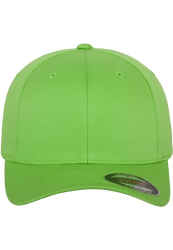 Flexfit Unisex Wooly Combed Baseballkappe, fresh green, XL-XXL von Flexfit