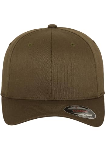 Flexfit Unisex Cap Flexfit Wooly Combed, Unisex Baseballkappe, XXL, olive von Flexfit