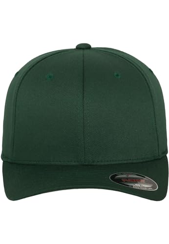 Flexfit Unisex Cap Flexfit Wooly Combed, Unisex Baseballkappe, XXL, spruce von Flexfit