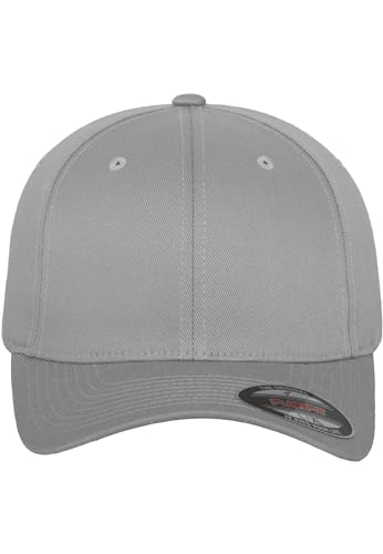 Flexfit Unisex Cap Flexfit Wooly Combed, Unisex Baseballkappe, XXL, silver von Flexfit
