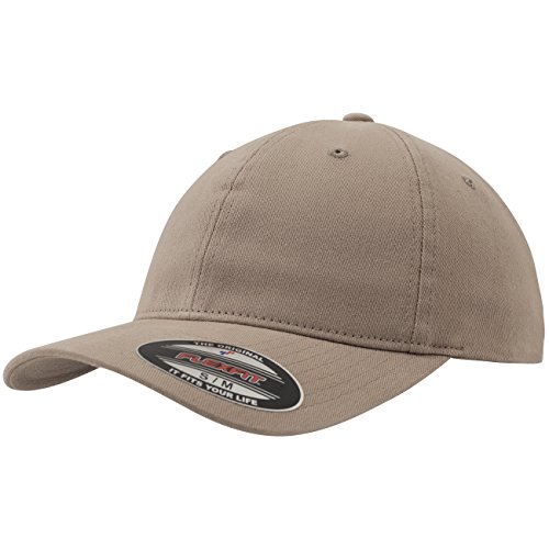 Flexfit Unisex Garment Washed Cotton Dad Hat Kappen, Khaki, L/XL von Flexfit