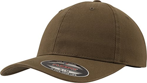 Flexfit Unisex Garment Washed Cotton Dad Hat Kappen, Loden, S/M von Flexfit