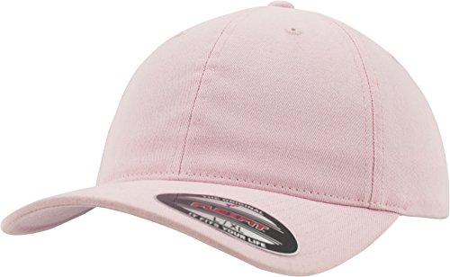 Flexfit Unisex Garment Washed Cotton Dad Hat Kappen, Pink, S/M von Flexfit