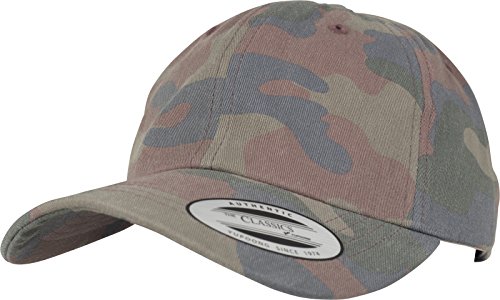 Flexfit Unisex Low Profile Cotton Cap, Wood camo, one Size von Flexfit