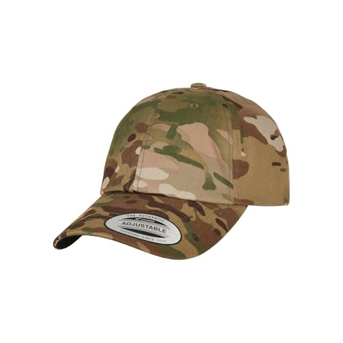 Flexfit Unisex 6245MC-Low Profile Cotton Twill Multicam Baseballkappe, one Size von Flexfit